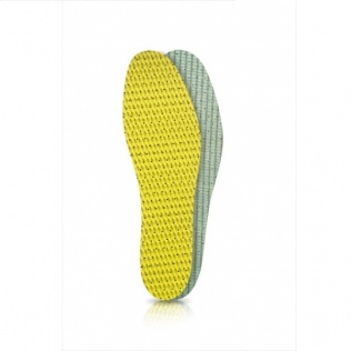 SECO Wkładki do butów latex zielono-żółty r. 45