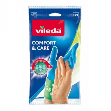 VILEDA Rękawice Comfort and Care L