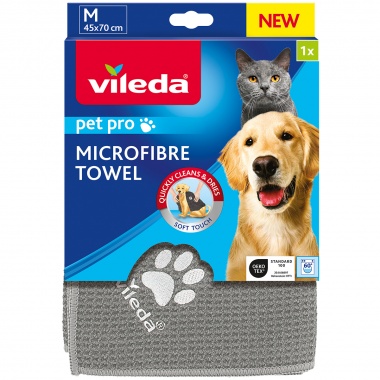 Ręcznik z mikrofibry dla zwierząt Vileda Pet Pro M