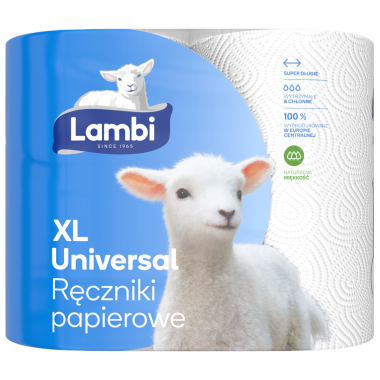 Ręcznik papierowy Lambi XL Universal 2 szt.
