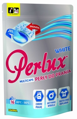 Kapsułki piorące Perlux White 16 sztuk