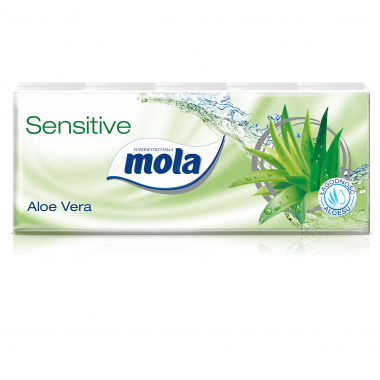 Chusteczki higieniczne Mola Sensitive Aloe Vera 10 szt.