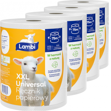 Ręcznik papierowy Lambi XXL Universal 4 szt.