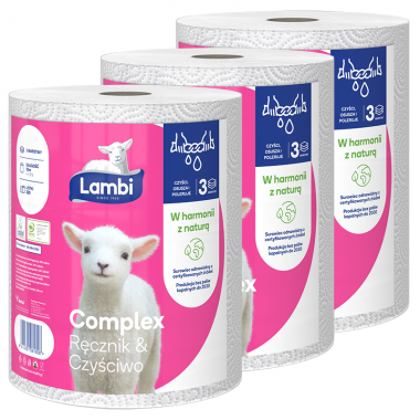 Ręcznik papierowy Lambi Complex 3 szt.