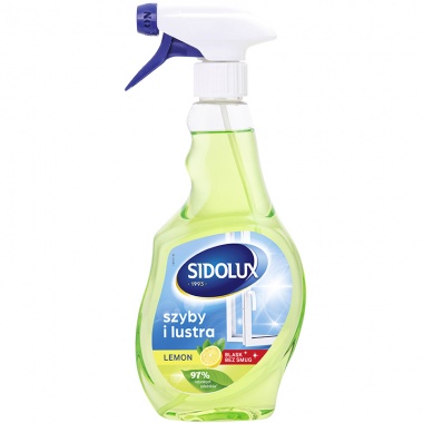 Sidolux Crystal płyn do mycia szyb - cytrynowy - 500ml