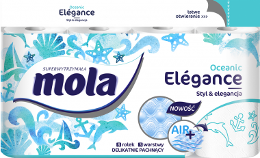 Papier toaletowy Mola Elegance Oceanic 8 szt.