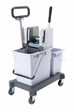 Vileda Professional Wózek do sprzątania Ultraspeed Pro Double Bucket System Push (25L+8L)