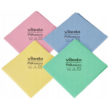 Vileda Professional ścierka PVA micro multicolor 4 szt.