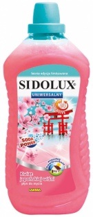 Sidolux Uniwersalny płyn do mycia podłóg 1l - kwiat japońskiej wiśni