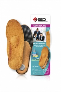 SECO Wkładki do butów ortopedyczne pełne Comfort Plus r. 36