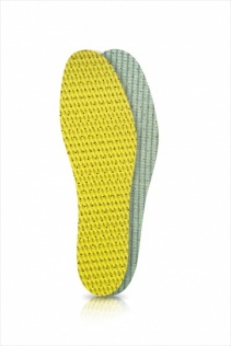 SECO Wkładki do butów latex zielono-żółty r. 39