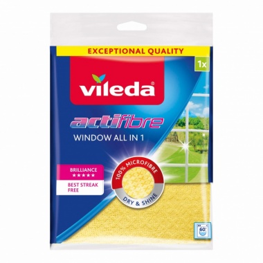 VILEDA Ściereczka okienna Actifibre