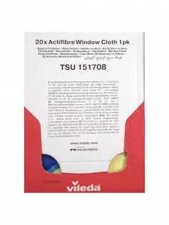 VILEDA Ściereczka okienna Actifibre - ZESTAW 20 SZTUK