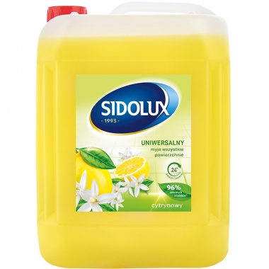 SIDOLUX Uniwersalny płyn do mycia - cytryna 5L